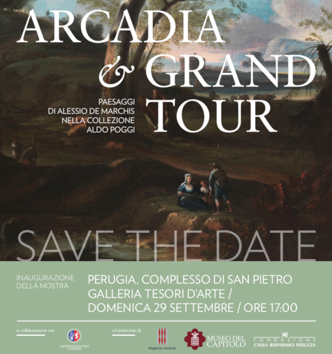Arcadia e Grand Tour. Paesaggi di Alessio De Marchis nella collezione Aldo Poggi