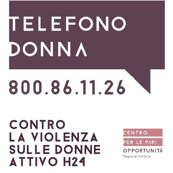 Il Numero Verde e la Mappa regionale dei servizi antiviolenza