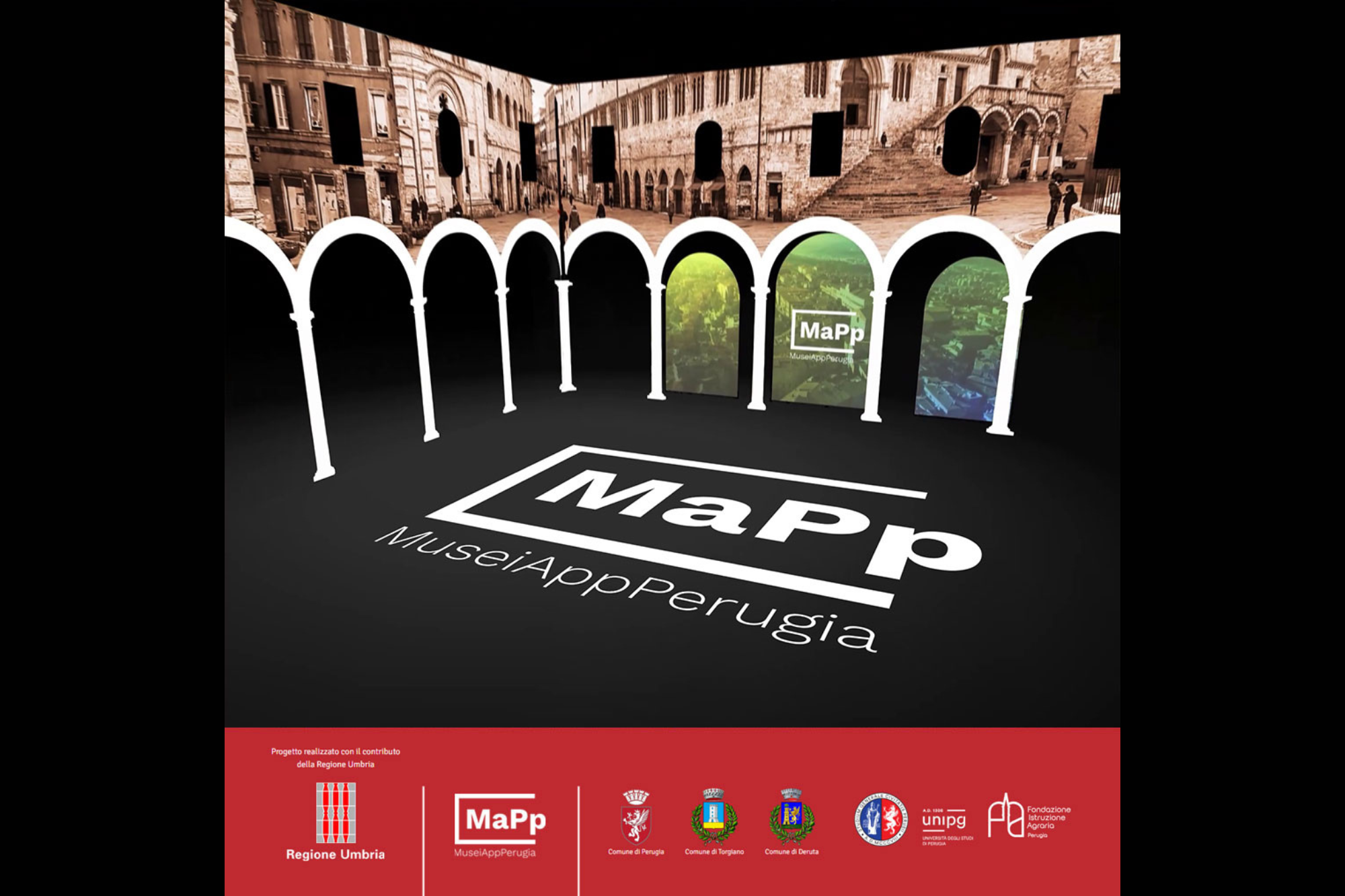 Videomapping dei musei della rete MaPp