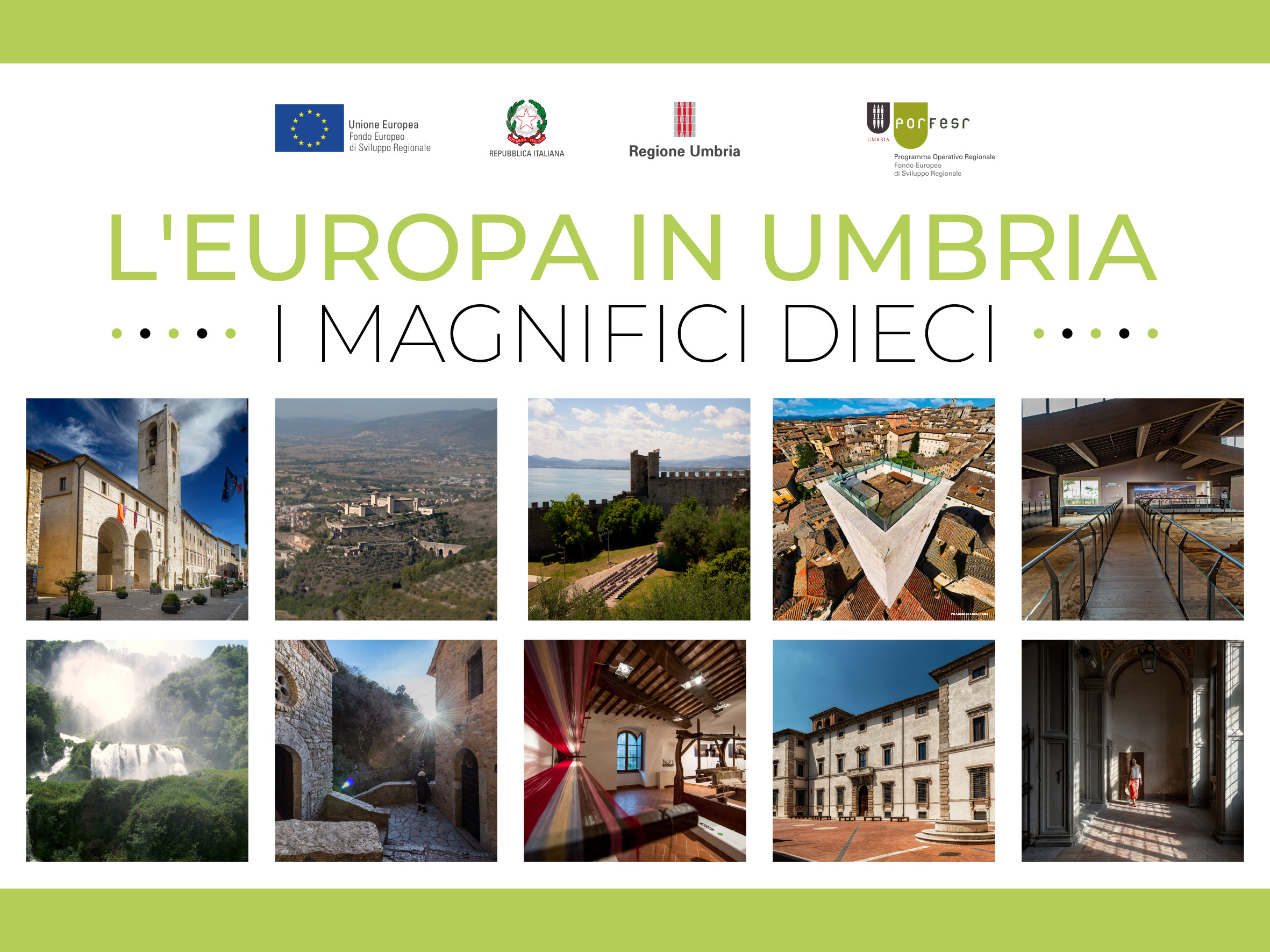 Pronti per il contest più goloso dell'anno? Scopri L'Europa in Umbria - I Magnifici Dieci