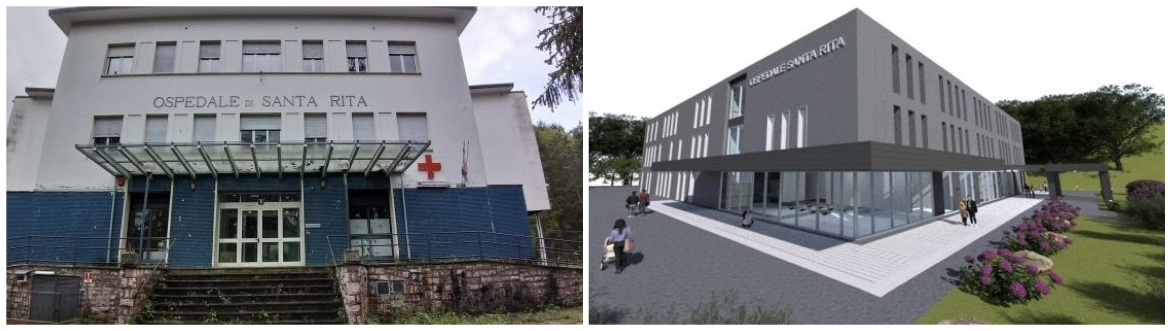 Ospedale di Cascia dalla demolizione della vecchia struttura danneggiata dal sisma del 2016 al nuovo nosocomio