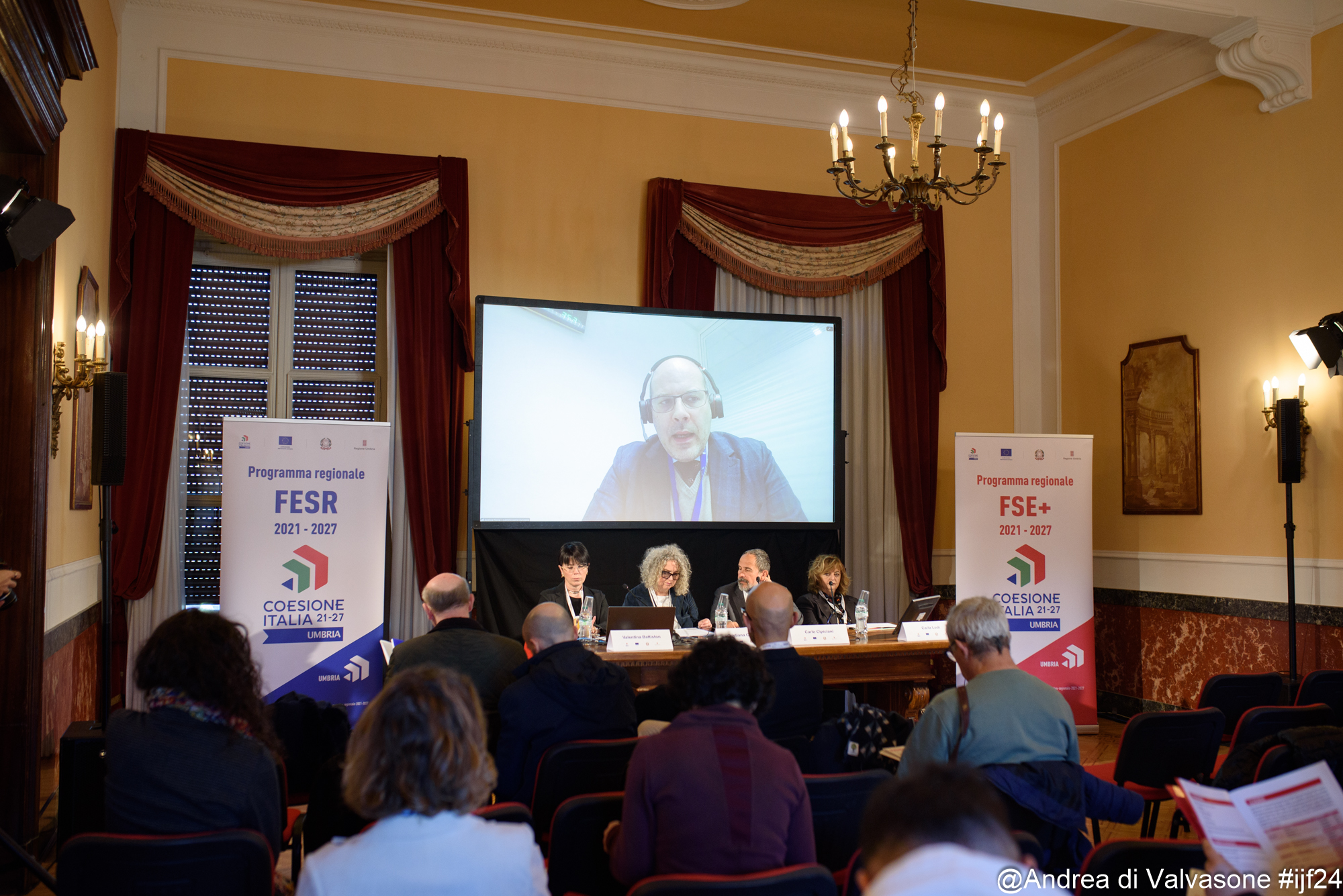 Il PR FSE+ della Regione Umbria  al Festival Internazionale del Giornalismo 2024