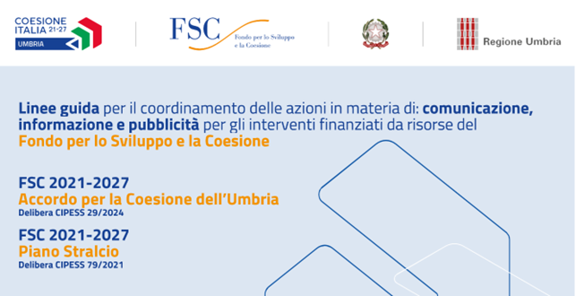 Informazione e pubblicità dell’Accordo di Coesione
