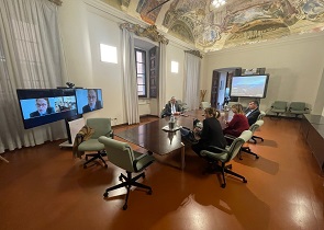 incontro in Regione con i vertici di Cassa di Risparmio Orvieto