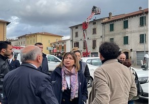 presidente Tesei annuncia visita ministro Musumeci nelle zone di Umbertide e Perugia colpite dal sisma il 9 marzo