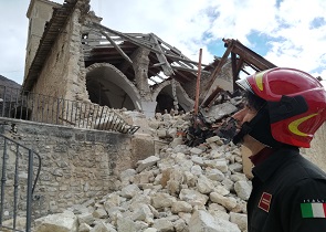 USR avvio procedura negoziata interventi post sisma a Campi Alto foto archivio