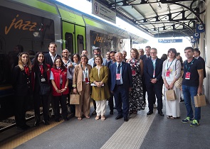 assessore Melasecche evento presentazione offerta estiva Trenitalia in Umbria