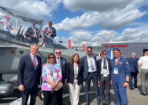 presentazione risultati e attività Umbria Aerospace Cluster salone Paris Air Show