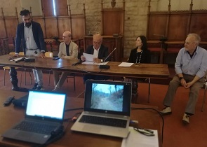 lavori ciclovia ex ferrovia Fossato di Vico Umbertide inaugurazione in autunno presentazione a Gubbio