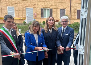 inaugurazione alloggi universitari Adisu Tesei Agabiti Oliviero Romizi Scoccia Perugia