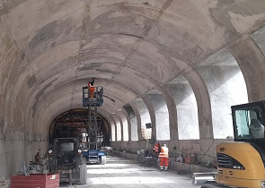 lavori strada statale Contessa viadotto e galleria assessore Melasecche