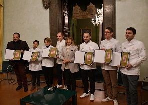 presidente Tesei  riceve chef ristoranti Stella Michelin 2024 Umbria