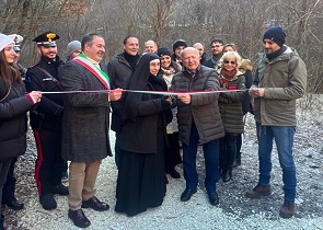 inaugurazione tratto Sentiero Santa Rita Cascia Roccaporena