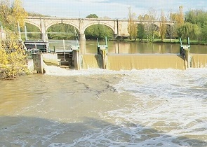 interventi messa in sicurezza idraulica abitato Ponte San Giovanni lungo fiume Tevere e su canale Anguillara del lago Trasimeno
