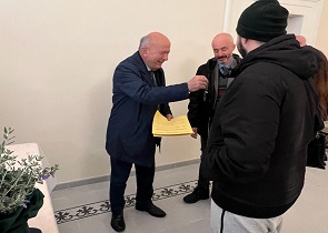 assessore Melasecche consegna alloggi ATER via Manassei Terni