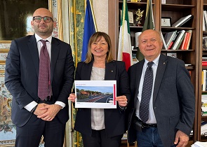 nuova stazione Aeroporto Collestrada ad RFI Strisciuglio presidente Tesei assessore Melasecche