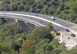 assessore Melasecche riapertura viadotto Montoro Terni