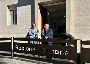 inaugurata sede Regione via Saffi Terni Agabiti Melasecche