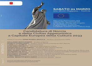 Norcia capitale europea della cultura 2033: la Regione Umbria aderisce al manifesto, domani la firma